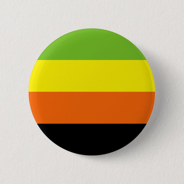 Aromantic Pride Flag Button (Front)