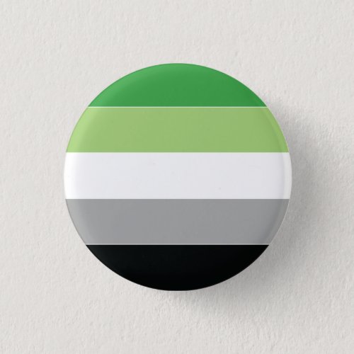 Aromantic Pride Flag Button