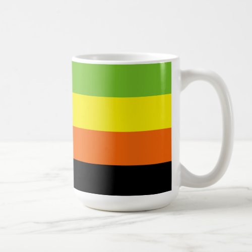 Aromantic Pride Flag Coffee Mug