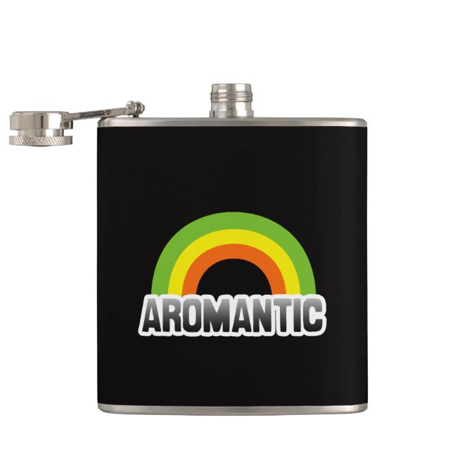 Aromantic Pride Flask (Opened)