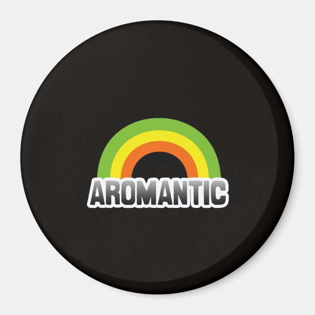 Aromantic Pride Magnet (Front)