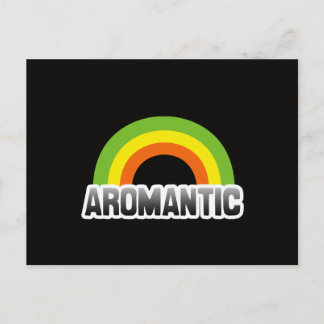 Aromantic Pride Postcard
