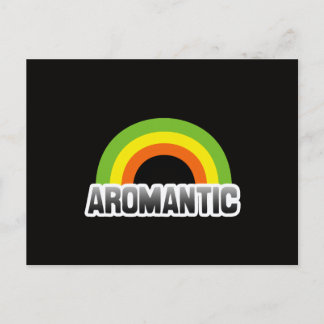 Aromantic Pride Postcard