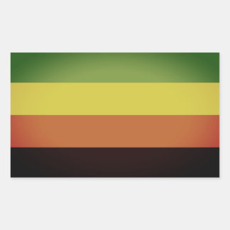Aromantic Pride Rectangular Sticker