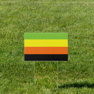 Aromantic Pride Sign