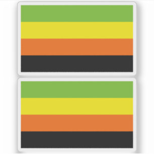 Aromantic Pride Sticker
