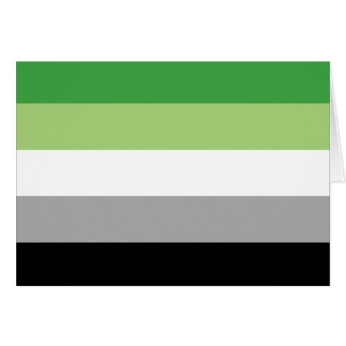 Aromantic Pride Stripes