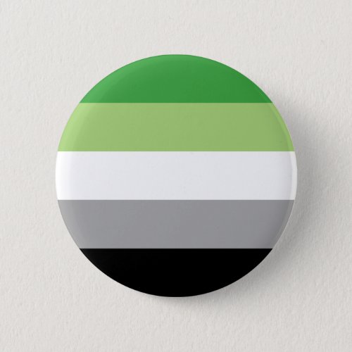 Aromantic Pride Stripes Button
