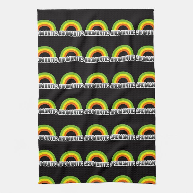 Aromantic Pride Towel (Vertical)