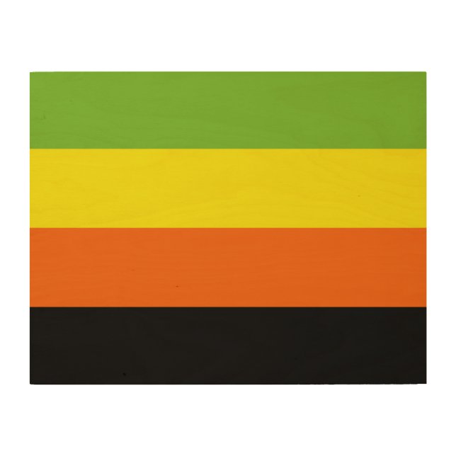 Aromantic Pride Wood Wall Art (Front)