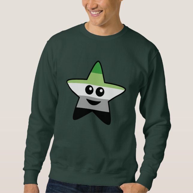 Aromantic Star Sweatshirt (Front)