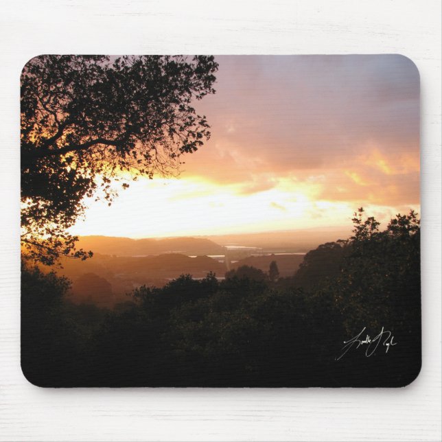Aromas Sunset Mouse Pad (Front)