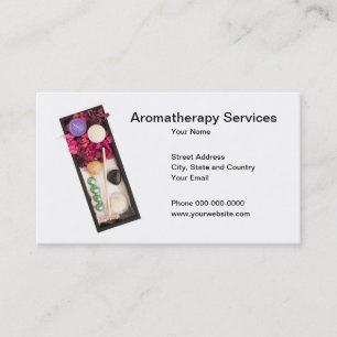 Aromatherapy Services Business Card