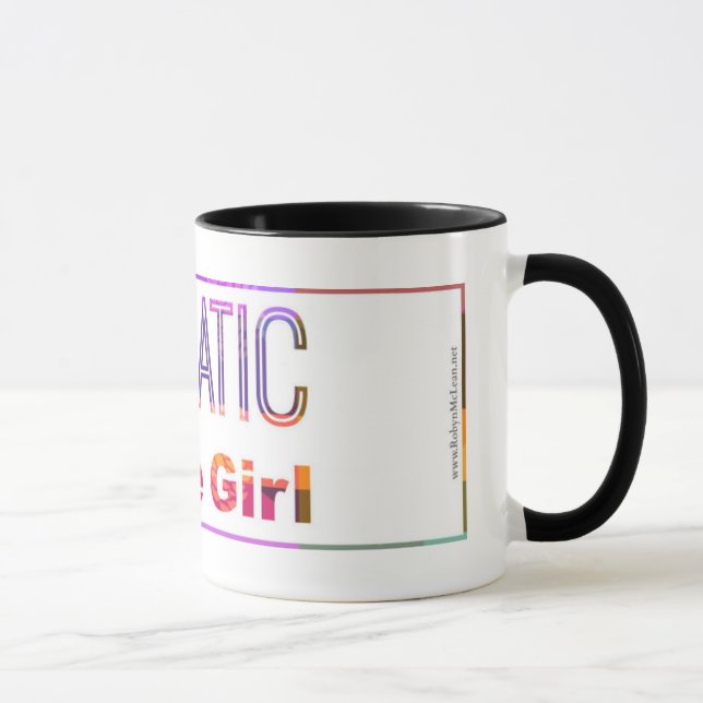 Aromatic Coffee Girl Mug (Right)