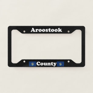 Aroostook County Maine LPF License Plate Frame