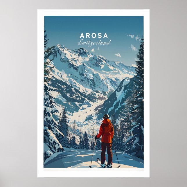 Arosa Travel Poster - Switzerland 1 (Front)