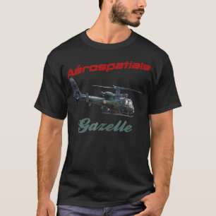 Arospatiale gazelle helicopter sa 341 gazelle sa34 T-Shirt
