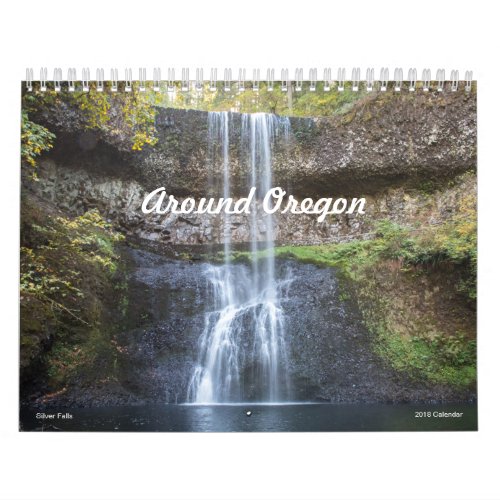 Around Oregon 2019 Calendar