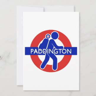 Around Paddington Station, London, England Holiday Card