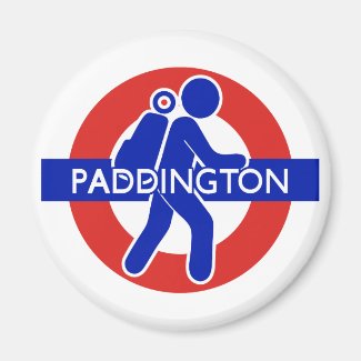 Around Paddington Station, London, England Magnet