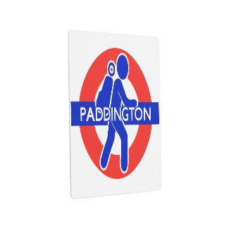 Around Paddington Station, London, England Metal Print