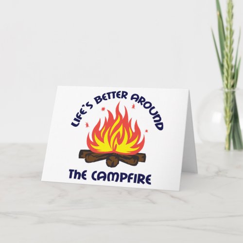 Around the Campfire Card