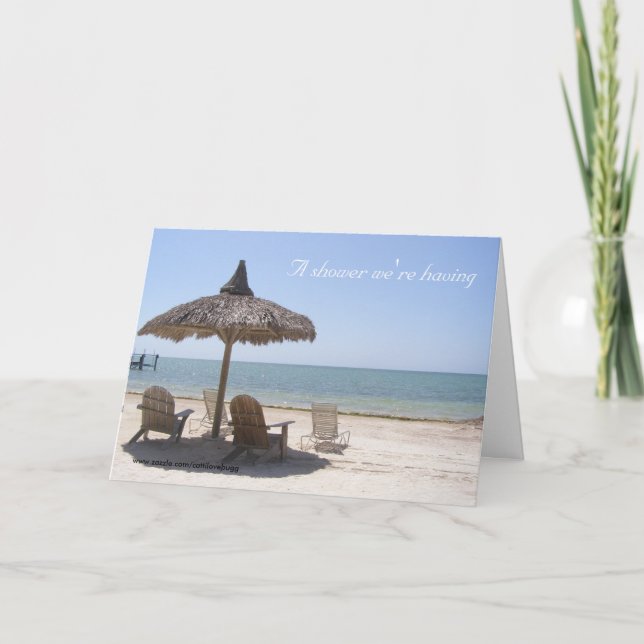 Around-the-Clock  Shower Invitation (Front)