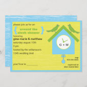 Around the Clock Shower Invitation (Front/Back)