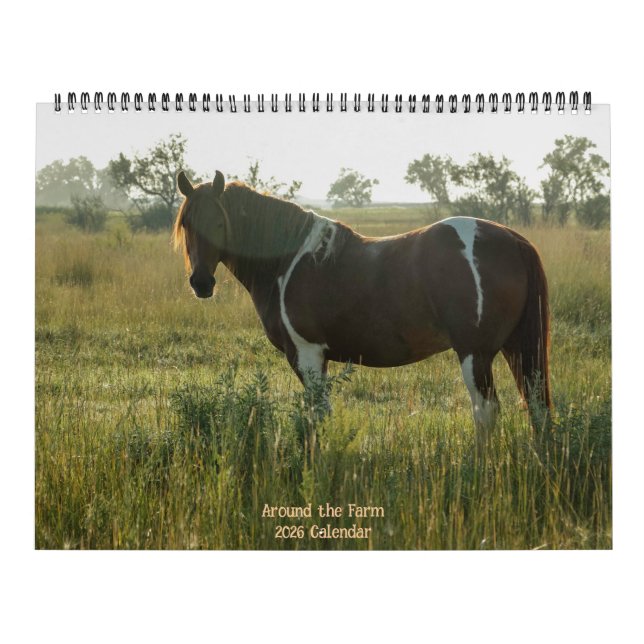 Around the Farm  Calendar (Cover)