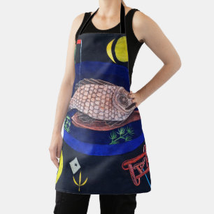 Around the Fish, Paul Klee Apron
