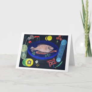 Around the Fish, Paul Klee Card