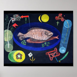 Around the Fish, Paul Klee Poster