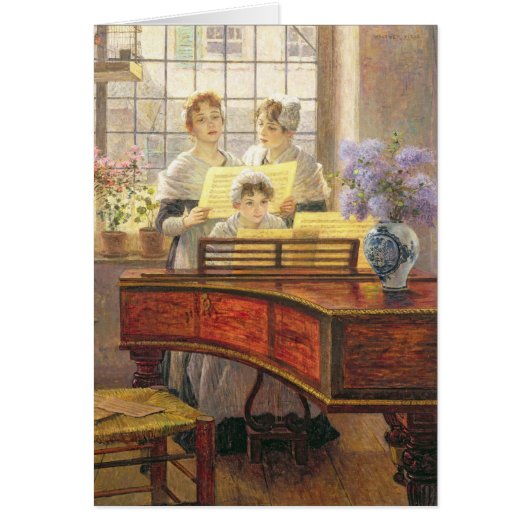 Around the Piano Cards (Front)