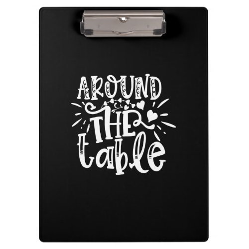 around the table clipboard