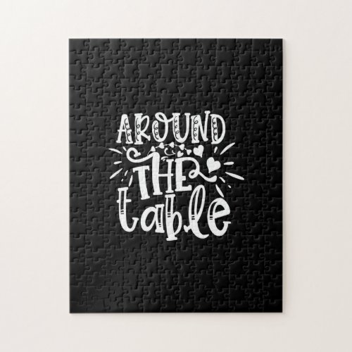 around the table jigsaw puzzle