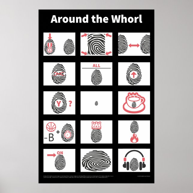 Around the Whorl poster (Front)