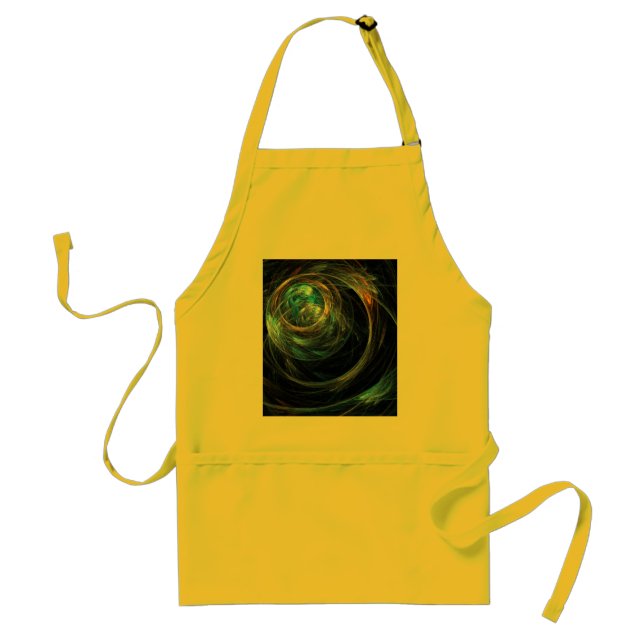 Around the World Abstract Art Apron (Front)