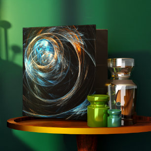 Around the World Abstract Art Binder