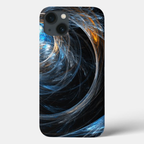 Around the World Abstract Art iPhone 13 Case