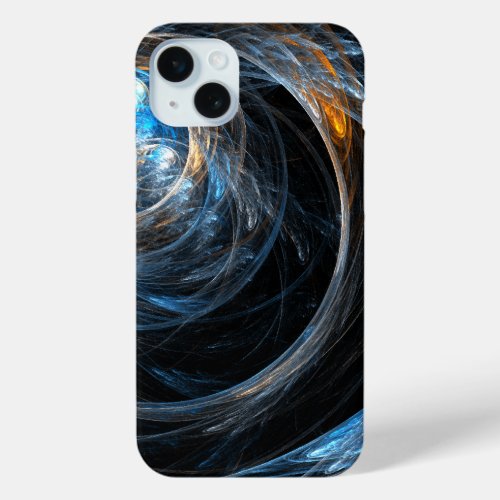 Around the World Abstract Art iPhone 15 Plus Case