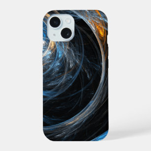 Around the World Abstract Art iPhone 15 Case