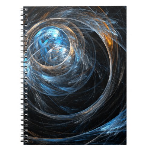 Around the World Abstract Art Notebook