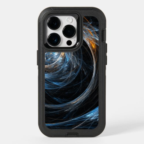 Around the World Abstract Art OtterBox iPhone 14 Pro Case