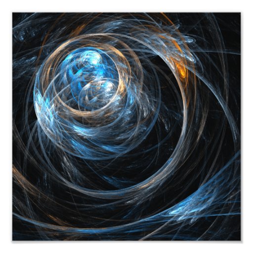 Around the World Abstract Art Photo Print | Zazzle