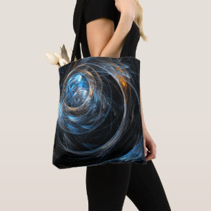 Around the World Abstract Art Tote Bag