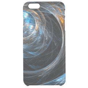 Around the World Abstract Art Clear iPhone 6 Plus Case