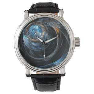 Around the World Abstract Art Watch