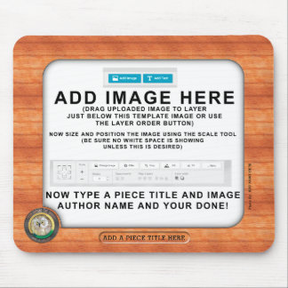 Around The World Custom Art & Photo Mousepads