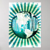 around the world passport Poster for Sale by maydaze