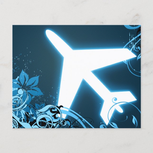 around the world : hi-fi plane flyer (Front)